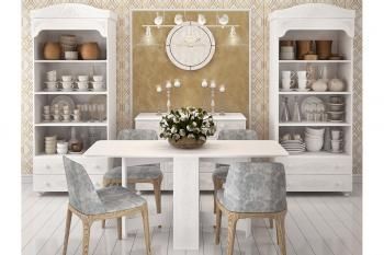 Шкаф-пенал Компасс (Compass) Ассоль АС-3 открытый