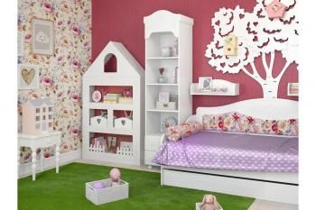 Шкаф-пенал открытый Компасс (Compass) АС-43