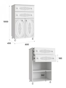 Комод Compass Ассоль АС-63
