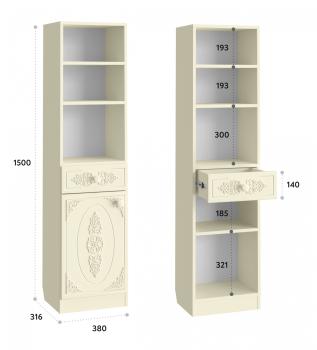 Шкаф Compass Ассоль плюс АС-65