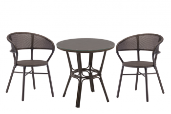 Темно-коричневый, черный