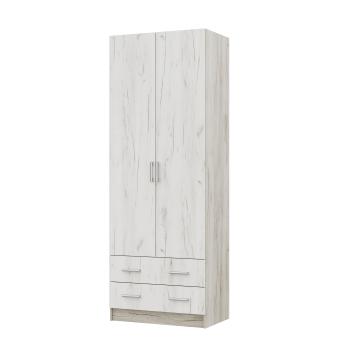 Дуб Крафт Белый/Дуб Крафт Серый