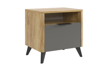 дуб крафт золотой/графит