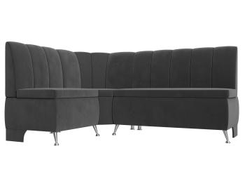 Велюр Серый