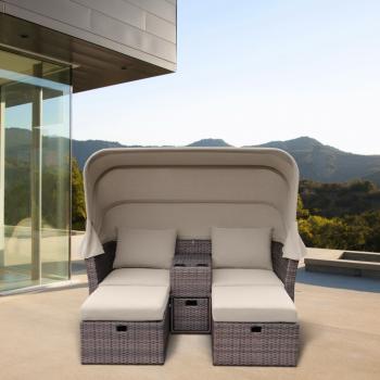 Комплект плетеной мебели Афина AFM-330