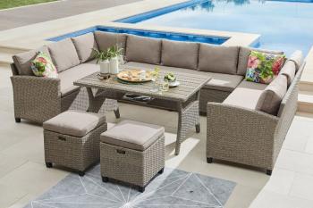 Комплект плетеной мебели Афина AFM-370