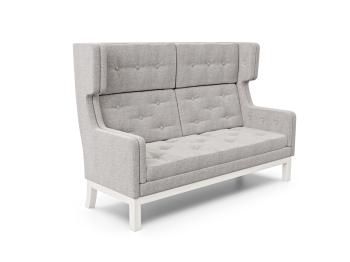 Беленый дуб/Рогожка серая