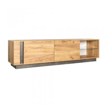 дуб крафт золотой/камень тёмный