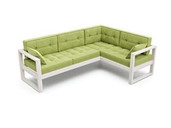 Беленый дуб/Зеленая рогожка