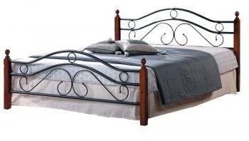 Middle Bed 120*200 Черный/Красный