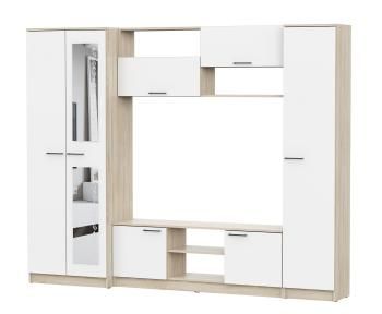 Дуб Сонома/Белый