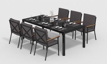 Обеденная группа Gardenini CALMA 220x110 С5