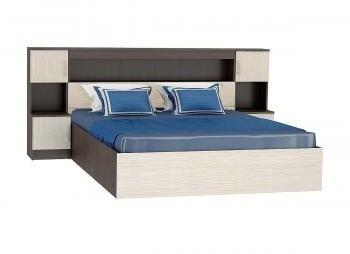 Кровать Vivat Бася КР-552 с закроватным модулем 1,6 м