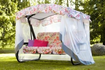 Каркас черный/Разноцветный рис.цветы