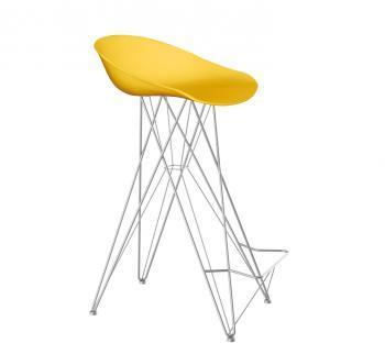 Желтый/Хром лак