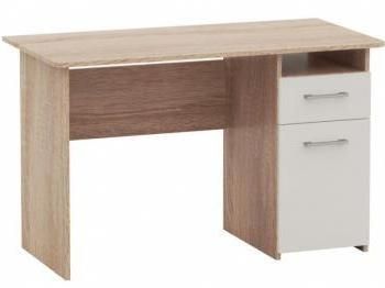 Дуб сонома/Белый