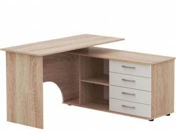 Дуб сонома/Белый