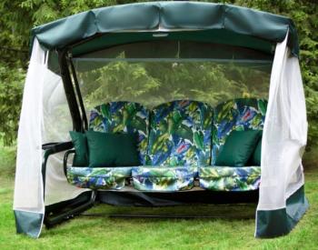 Качели садовые 3-х местные Мебельторг Мастак Премиум