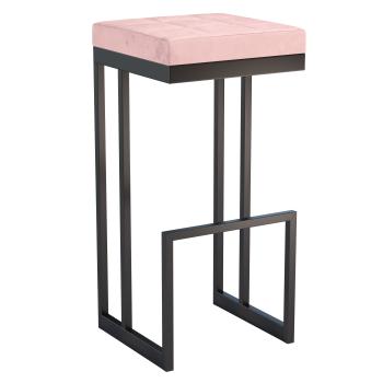 Велюр киото блаш/металл черный