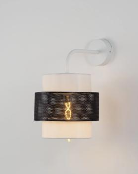 матовый черный/белый