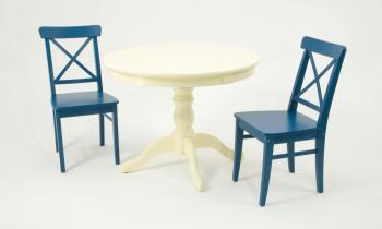 Слоновая Кость/Синий