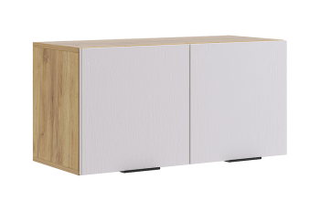 дуб крафт золотой/белое дерево