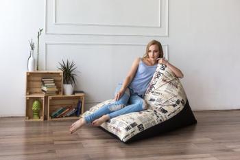 Кресло DreamBag Пирамида Велюр