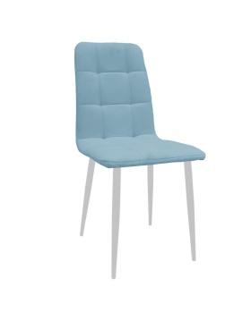 небесно-серый/белые ножки