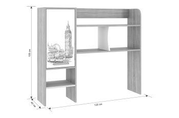 Стол компьютерный Мебельсон Лайт К1