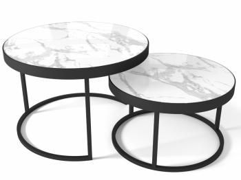 Черный/белый мрамор