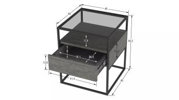 Прикроватная тумба Калифорния Эйден