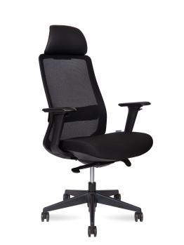 Черный пластик/Черная ткань