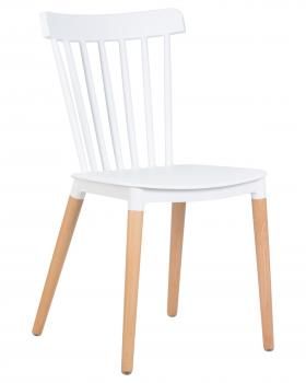 ножки светлый бук, цвет сиденья белый