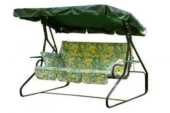 Каркас серый/Разноцветный рис.листья