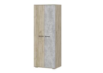 дуб крафт серый/бетонный камень