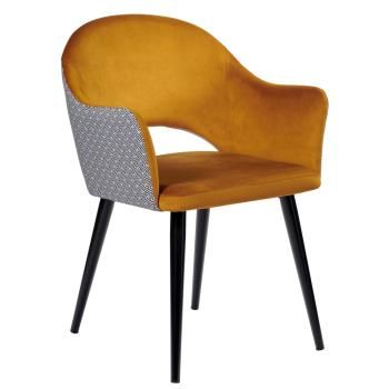 Горчичный с жаккардом