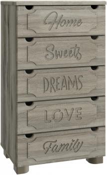 Дуб эвок/Дуб сонома темный