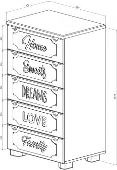 Гарнитур мебели Compass ДримСтар ДС-007