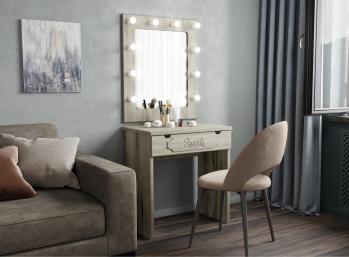 Комплект стол туалетный с зеркалом Compass ДримСтар ДС-008