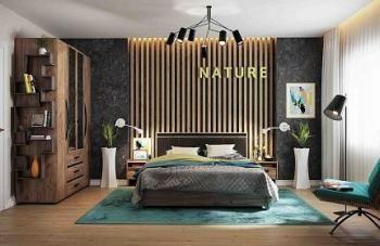 Кровать Глазов-мебель Nature 306 Люкс с подъемным механизмом