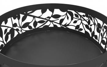 Костровая чаша Просто Огонь Листики Гигант