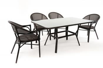 Комплект Vinotti (Стол + 4 Кресла) DS-02C