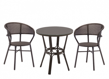 Комплект Vinotti (Стол + 2 Кресла) DS-04B