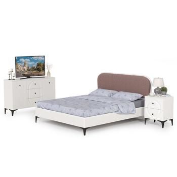 Лдсп Белый Шагрень/Мдф Белый Шагрень/Ткань Велутто 19