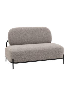 Ткань букле серо-бежевый