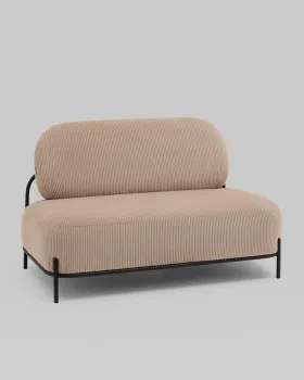 Велюр рельефный бежевый