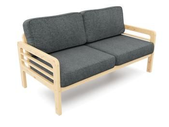 Сосна/Рогожка черная