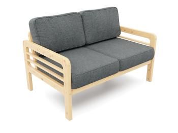 Сосна/Рогожка черная