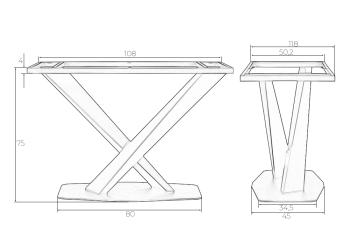 Подстолье обеденное DOBRIN FILIPPO