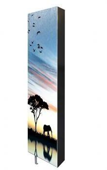 Поворотный зеркальный шкаф Shelf Драйв Шелф Арт